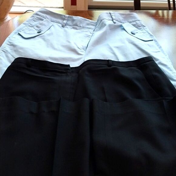 2 Pairs Talbotts Pants...SIZE 12P...EUC..."as is"... - Picture 1 of 9